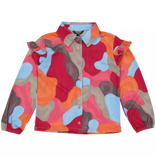 Chemisier fille multicolore