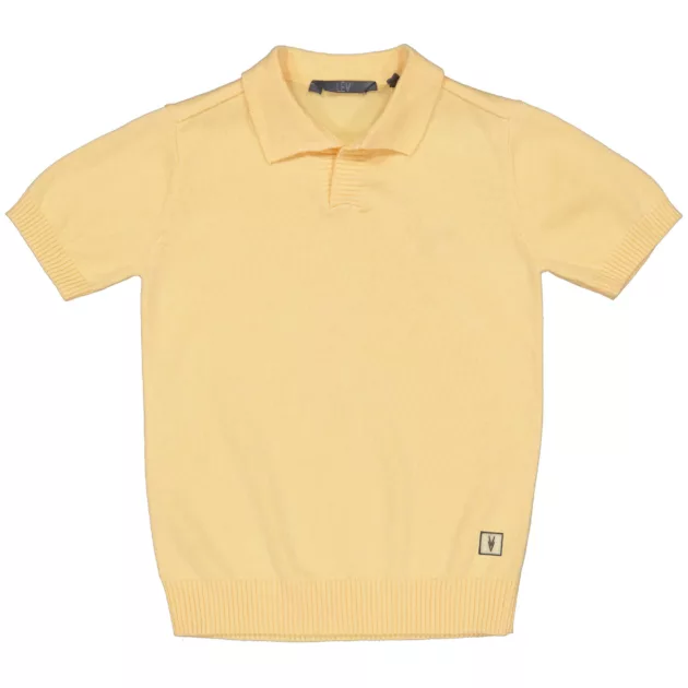 T-shirt polo jaune garçon