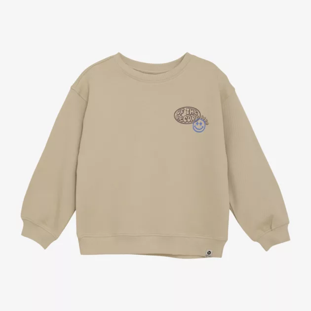 Sweat oversize "thème musical" d7 garçon