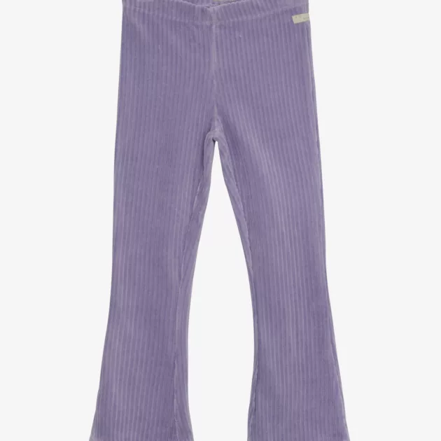 Pantalon velours "mauve d7" fille