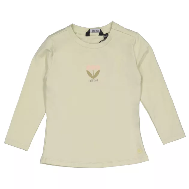 T-shirt manches longues sauge fille
