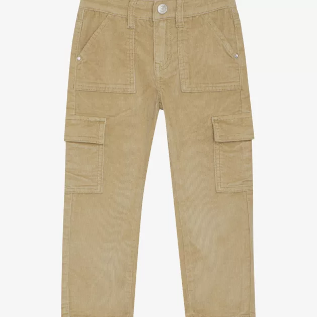 Pantalon cargo velours garçon