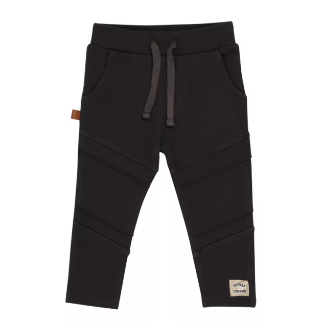 Pantalon décontracté noir bébé garçon