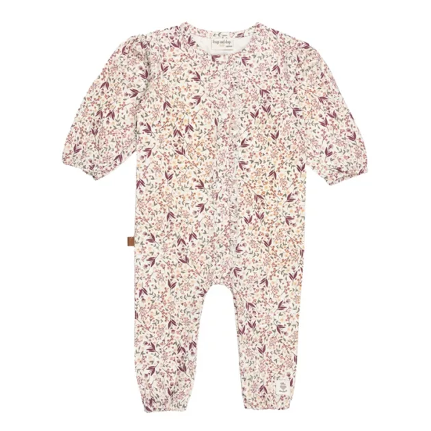 Grenouillère fleurie bébé fille