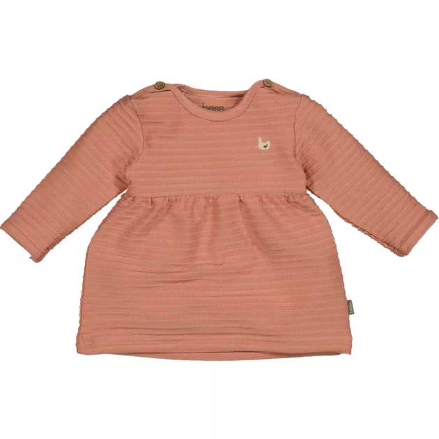 Robe "rose poudré" bébé fille