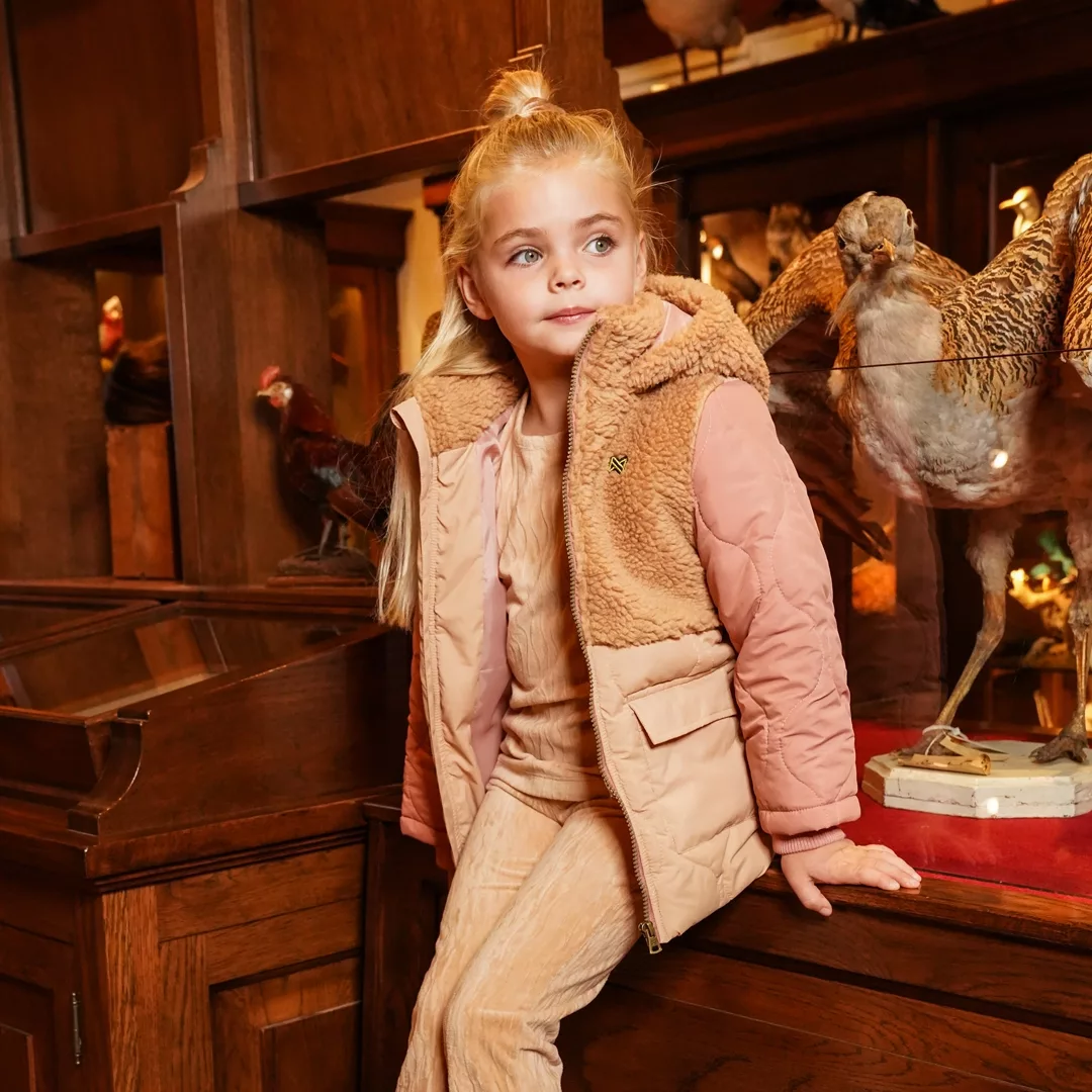 Manteau" caramel "fille – Image 4